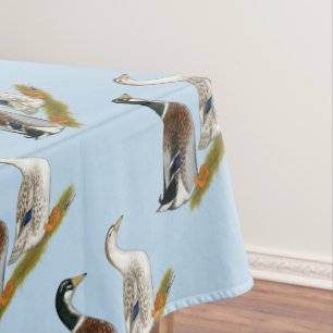 Eenden:  Silver Appleyard Tafelkleed