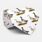 Eenden: Silver Welsh Harlequin, Eucks: Silver ... Stropdas (Opgerold)