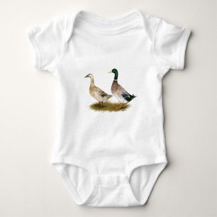 Eenden: Silver Welsh Harlequin Romper
