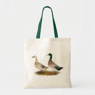 Eenden: Silver Welsh Harlequin Tote Bag