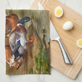  eenden theedoek (Quarter Fold)