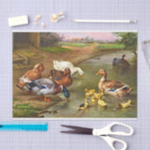  eenden tissuepapier (Craft)