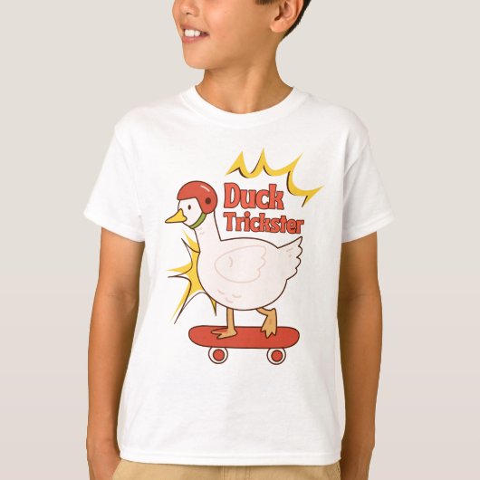 Eenden trickster t-shirt (Voorkant)