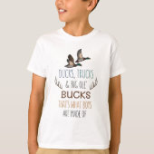 Eenden, Trucks & Bucks Graphic T-shirt voor kinder (Voorkant)
