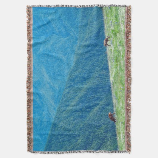 Eenden van de bergen deken (Voorkant Verticaal)