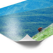 Eenden van de bergen foto afdruk (Hoek)