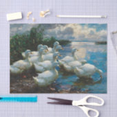 Eenden van een meer van Alexander Koester Tissuepapier (Craft)