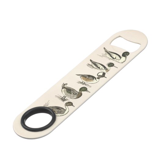 Eenden van illustraties van Noord-Amerika Speed Flessenopener (Voorkant Gekanteld)
