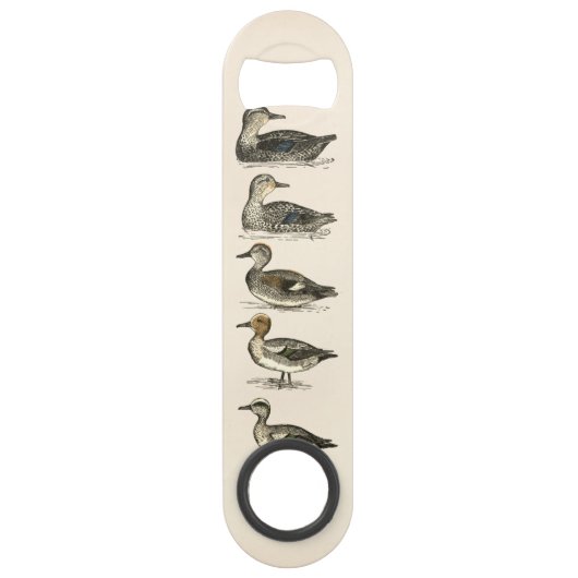 Eenden van illustraties van Noord-Amerika Speed Flessenopener (Achterkant)