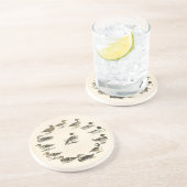 Eenden van illustraties van Noord-Amerika Zandsteen Onderzetter (Zijkant)