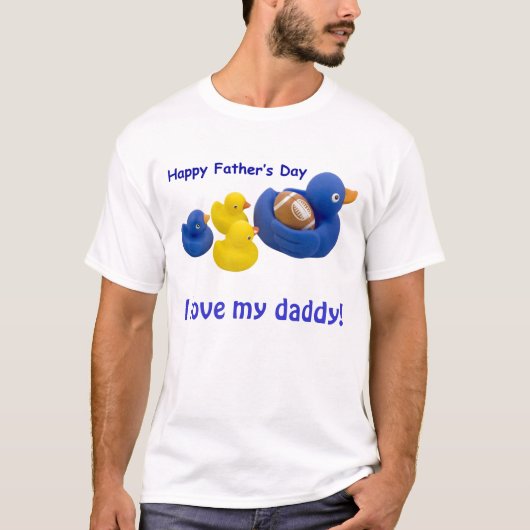 Eenden verliefd - tshirt (Voorkant)