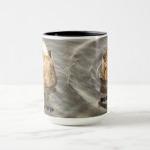 Eenden voeren mok (Midden)