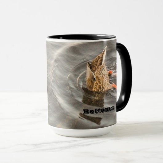 Eenden voeren mok (Voorkant rechts)