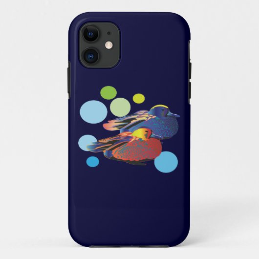 Eenden vogels Case-Mate iPhone case (Achterkant)
