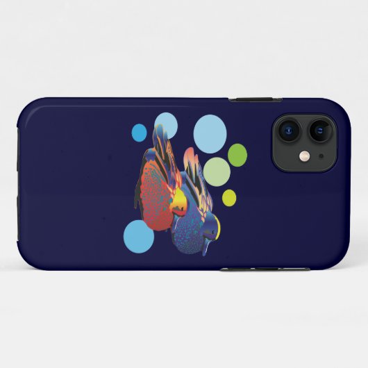 Eenden vogels Case-Mate iPhone case (Achterkant (horizontaal))