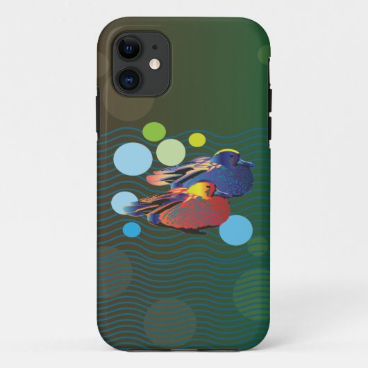 Eenden vogels Case-Mate iPhone case (Achterkant)
