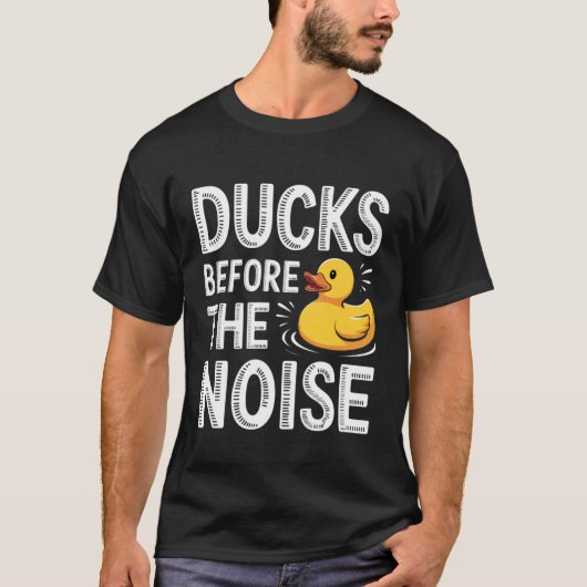 Eenden Voor De Ruis Rubber Eend Fan T-shirt (Voorkant)