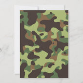 Eenden, vrachtwagens en Eight Point Bucks Deer Bab Kaart (Achterkant)