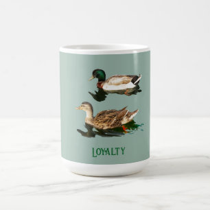 Eenden wilde eenden koffiemok
