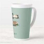 Eenden wilde eenden latte mok (Rechterhoek)