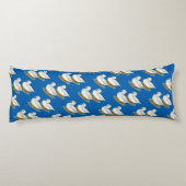 Eenden: Witte oproepen Lichaamskussen (Achterkant)