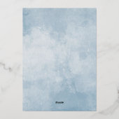 Eenden Woodland Forest Natuur 50th Birthday Party Folie Uitnodiging (Achterkant)