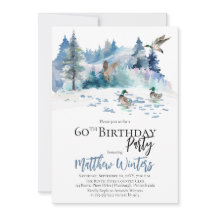 Eenden Woodland Forest Natuur 60th Birthday Party