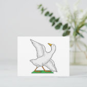 Eenden Yoga Meditatie Fitness Briefkaart (Staand voorkant)