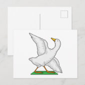 Eenden Yoga Meditatie Fitness Briefkaart (Voorkant / Achterkant)