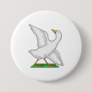 Eenden Yoga Meditatie Fitness Ronde Button 7,6 Cm
