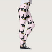 Eenden: Zwarte Cayugas Leggings (Rechts)