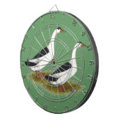 Eenden: Zwarte Magpies Dartbord (Voorkant Rechts)