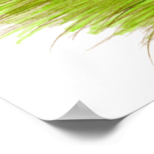 Eenden: Zwarte Vraag Poster (Hoek)