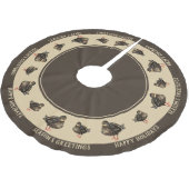 eendenboomrok kerstboom rok (Gekanteld)