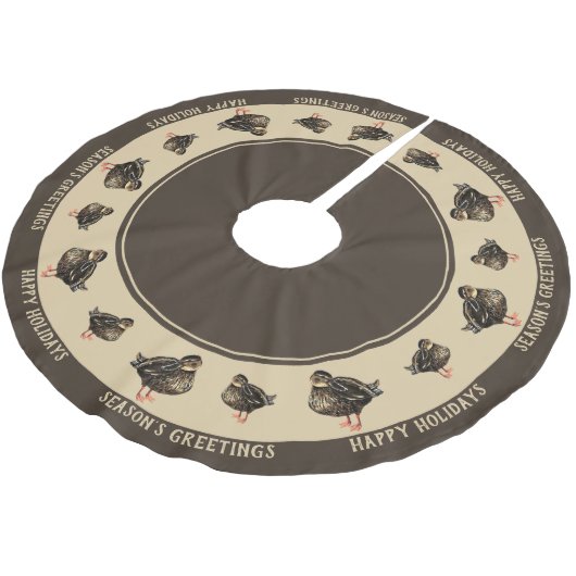 eendenboomrok kerstboom rok (Gekanteld)