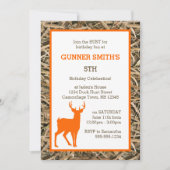 Eendencamouflage / Camo-hertenverjaardagsfeestje Kaart (Voorkant)