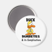 Eendendiabetes en de complicaties ervan magneet (Voorkant / Achterkant)