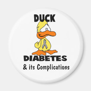 Eendendiabetes en de complicaties ervan magneet