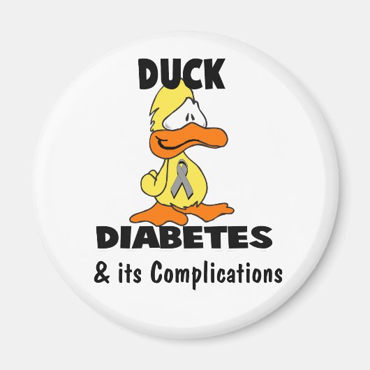 Eendendiabetes en de complicaties ervan magneet (Voorkant)