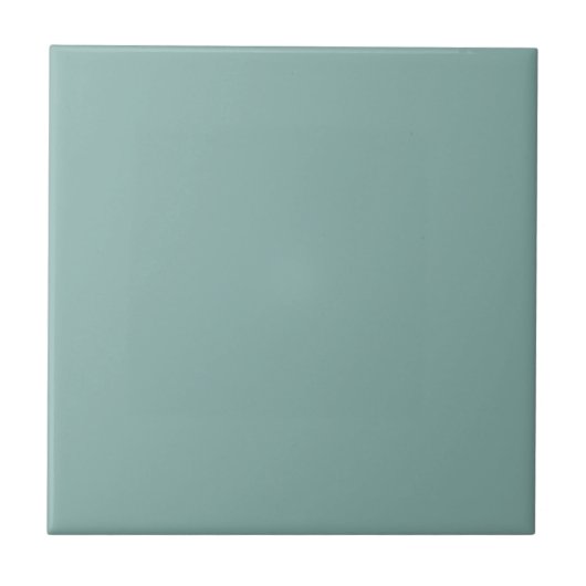 Eendenei Blauw Effenkleurige Tegel Tegeltje (Voorkant)