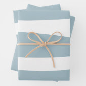 Eendenei Blauw en wit Abstract Inpakpapier Vel (In situ)