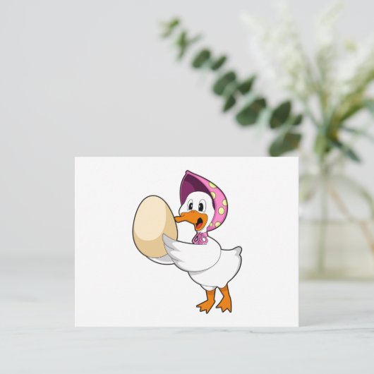 Eendenei Briefkaart (Staand voorkant)