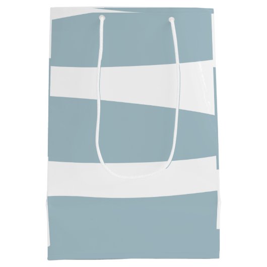 Eendenei en witte Abstract Medium Cadeauzakje (Achterkant)