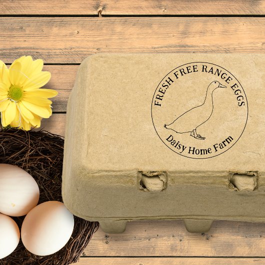 Eendeneieren Eenvoudig Bedrijf Rubberstempel