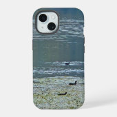 Eendenfamilie Telefoonhoes iPhone 15 Case (Achterkant)