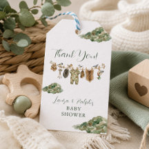 Eendenjacht baby shower dank je
