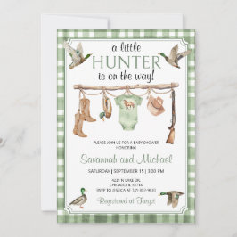 Eendenjacht Baby Shower Kaart