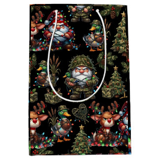Eendenjacht Camo Kabouters Medium Cadeauzakje