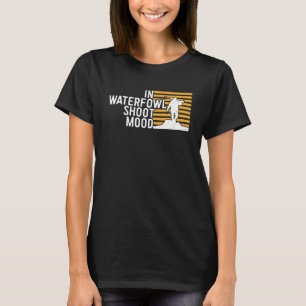 Eendenjacht in watervogels Schiet stemming Watervo T-shirt