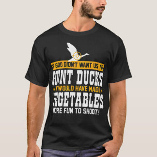 eendenjacht labrador print t-shirt